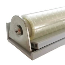 오픈 쇼케이스 롤스크린 커튼 투명 구멍 냉장고 진열장, 75cm 구멍 없음