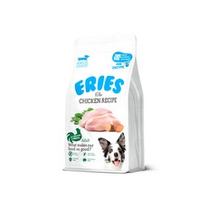 Eries 伊瑞思 益生菌酵素無穀成犬糧 1kg 低碳水 腸胃保健 狗飼料, 1個, 雞肉口味,超取限重4公斤(過重運費另計), 雞