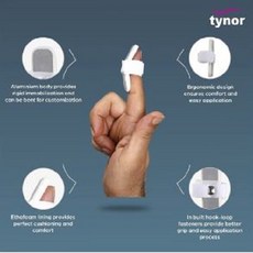Tynor F-05 Mallet Finger Splint Universal, 1세트, 1회분
