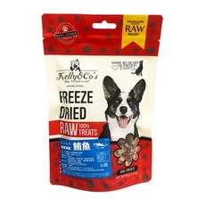 Kelly&Co's 凱莉廚房 犬用營養凍乾 40g(1.4oz) 鱷魚 / 鮪魚 / 綜合海鮮 / 鰤魚 / 鮭魚 多種口味選擇 寵物零食 最短效期20261001, 1個