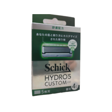 Schick舒適牌 水次元5辨型舒膚配方刀片, 1個裝, 1個