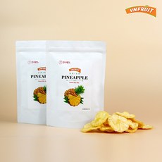 [간식뱅크] 브이프룻 베트남 건파인애플/건조파인애플 말린파인애플 건패션프루트 건조망고 말린망고 건조과일 베트남건과일, 2개, 건파인애플 500g