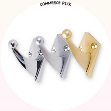 귀여운 코끼리 옷걸이 파스텔 색상 아기옷 걸이 옷정리 행거 인테리어 옷가게 커머스픽301, 크롬