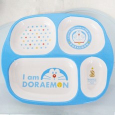 도라에몽 멜라민 4구 간식 트레이