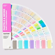 (새상품) PANTONE 팬톤 컬러북 파스텔 & 네온 컬러 가이드 C U 1권 GG1504C 파스텔 컬러칩 색상표 칼라북, 1개