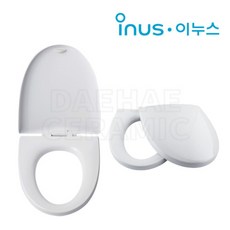 [동서 이누스] ISE701 양변기 시트(상부체결형)/ O형 변기 시트/ 양변기부속, 1개