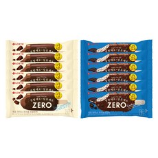 제로 아이스 트리플 초콜릿바 X6 + 쿠키&크림바 X6, 12개, 80ml