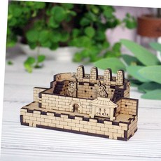 화성 봉수대 건물 건축 나무 나무조립모형DIY 조립 모형 DIY 만들기, 본상품