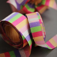 리본빌 색동리본 한복리본 명절선물 포장끈 10종 답례품 포장, 2M, 5 샛별 색동 15mm