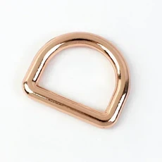10Pcs 10-50mm 금속 O D 링 버클 가방 스트랩 벨트 애완 동물 강아지 가죽 끈 배낭 웨빙 링 걸쇠 DIY 가죽, 04 RoseGold, 04 10mm