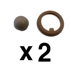 써모스 텀블러 보온병 고무 패킹 JNR 공용, 2세트