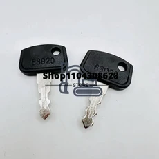 [호환제품] 2/5/8PCS 68920 Kubota 유틸리티 차량용 키 RTV B F ZD 26, 03 2pcs