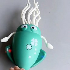 춤추는 오징어 장난감 전기 감지 자동 장애물 방지 낙지, 1개, 녹색 춤추는 오징어(자동 회피 사운드 라이트)