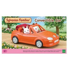 실바니안 패밀리 5227 레드 오픈카 피규어 인형 미니어처, 1개