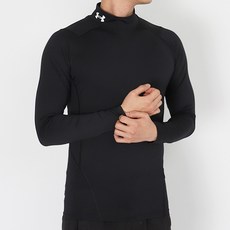 언더아머 남성 모크 긴팔티 UA 히트기어 아머 컴프레션