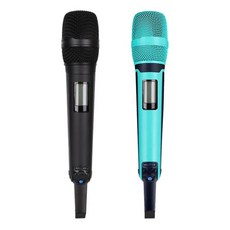 차량노래방 무선마이크 Maclex 노래방 무대 공연 홈 KTV SKM9000 UHF 전문 무선 듀얼 마이크 시스템 2 채널, 11. Black Tiffany, 1개
