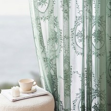 클래식 레이스 피닉스 테일 커튼 1개 3가지 색상의 워프 니트 창 스크린 야외 장식에 적합