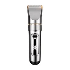 電動理髮器 全家適用升級款, 【靜音安全不卡發】銀色標配款, 理髮器