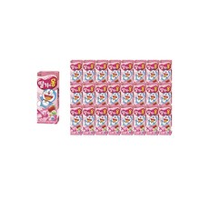 남양 멸균우유 딸기에몽 180ml 24팩/무료배송, 24개