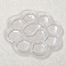 화방용 플라스틱 팔레트 10칸 미술보조도구