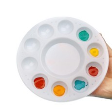 10구 원형 팔레트, 1개, 상세페이지 참조