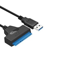 Coolcirc SATA USB 3 0 케이블 2 5인치 외장 HDD SSD 어댑터 최대 6Gbps, 1개, USB 3.0 To Sata