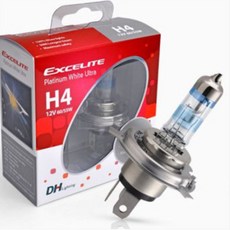 E1인증 자동차 검사통과 순정품보다 밝은 화이트 조명 150% 먼 시야 확보 최고급형 PWU H7 H4 9005 엑셀라이트 전구 1세트(2개), 198개