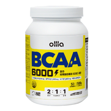 올라 BCAA 6000 [레몬 Upgrade] 500g, 1개