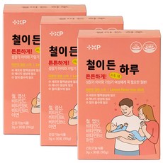 여성 빈혈 철분제 임산부 어린이 변비 없는 비햄철 리포조말 철분 영양제 철이든하루 레몬 맛 철분, 1개, 30회분