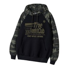 [벤힛] MRT 카모 래글런 후드티