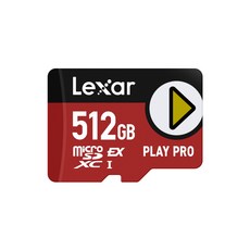 【Lexar雷克沙】PLAY PRO microSD Express 512GB 1TB超高速記憶卡 Switch2專用, 512GB (現貨已到), 1個