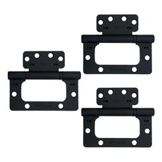 유피 이지경첩 방문용 목문용 블랙 UH-4350BK, 3개