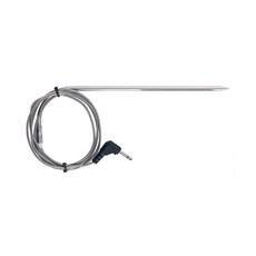 烘焙工具 髮絲紋大螢幕長針款探針溫度計 果醬製作、煮糖必備 測溫計 電子溫度計 測溫筆 料理烘培針式溫度計, 1個, 單買探針一支(不包含溫度計)