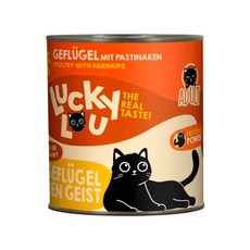 Lucky Lou 幼貓禽肉胡蘿蔔風味主食餐包, 800g, 1個, 全貓｜家禽佐防風草