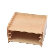 교육 장비 퍼즐 잎 캐비닛 및 카드 나무 꽃 뿌리 보드 직소 학습 도구, Puzzle Cabinet