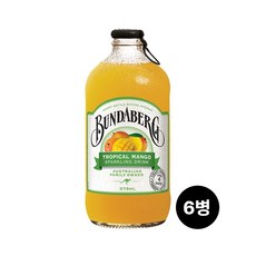 분다버그 트로피칼 망고 드링크, 375ml, 6개