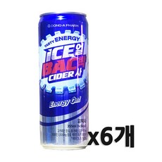 동아제약 얼박사 얼음 박카스 사이다 355ml 에너지드링크, 6개
