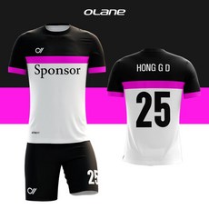 오레인 족구 전사유니폼 JGJS007 블랙