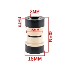자전거 완충기MTB 리어 쇼크 DU 부싱 8x22/24/32/44/50/52/54/68mm Fox Rockshox 산악 자전거 서스펜션 부