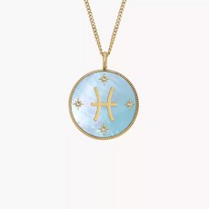 파슬 여성 물고기자리 목걸이 JF04848710 Gold