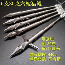 다트 낚시용품 수중 스피 수중건, 육릉렵곤 5개