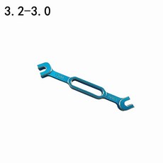 RC 자동차용 범용 스패너 턴버클 렌치 트랙사스 액시얼 SCX10 6MM, sky blue 5, 1개