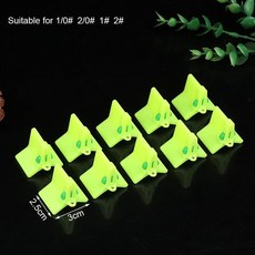 슬롯 슬리브 도구 포함 경량 액세서리 내구성 보호대 캡 낚시 아웃 후크 커버 안전 트레블 물고기 기어 50, 화이트계열