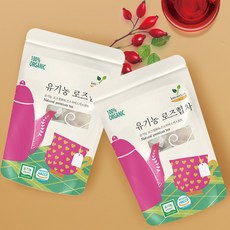 [임박특가]유기농 로즈힙차 허브차 허브티 티백 25개입 2027.01.04까지, 1개, 1g