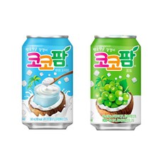 코코팜 340ml 요구르트x24캔+포도x24캔, 48개