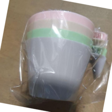 물쥬스 파스텔 파티컵핸디 4P, 본상품