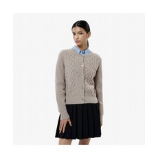 매장정품 라코스테 LACOSTE 여성 케이블 크롭 가디건 AF789E-55N 02S AF789E-55N02S 175062, 034