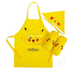 모아샵 앞치마 3종 포켓몬스터 아이앞치마두건세트