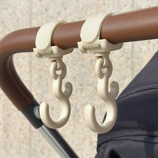 유모차걸이 베이지 2p, 01_노르디코 유모차걸이_베이지 2p