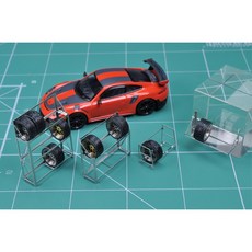 NERON N-019 1/64 輪胎架套裝, 1個, 1/64民用場景用品-輪胎架